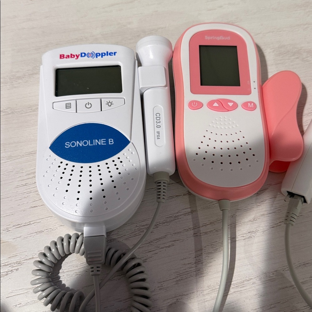 Baby Doppler Sonoline B and SpringBud Fetal Dopplers